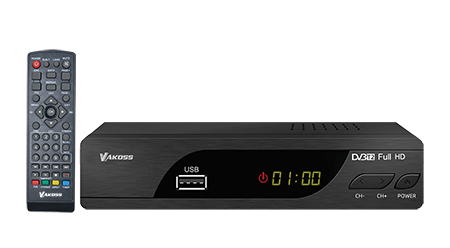 Xoro Full-HD Twin Tuner DVB-T/T2 HD Receiver Freenet USB Recorder Timeshift PVR 